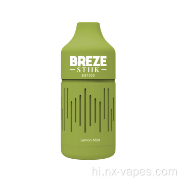 BREZE STIIK BS7500 PUFFS थोक डिस्पोजेबल Vape